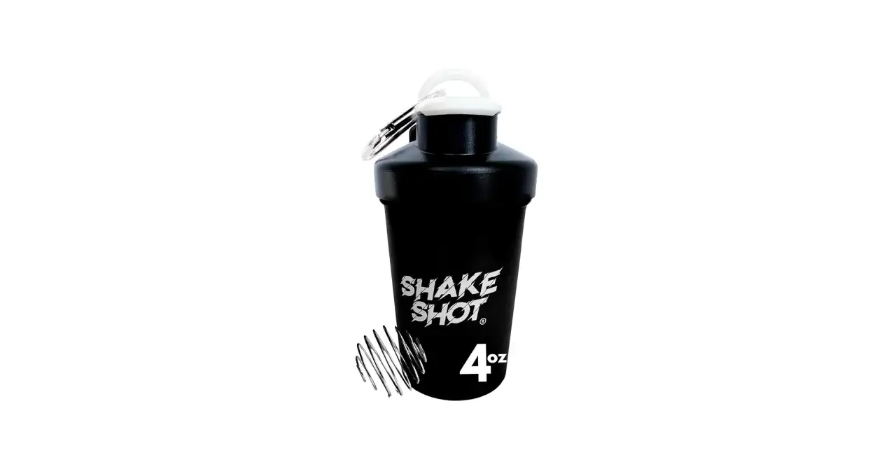Czarny shaker 