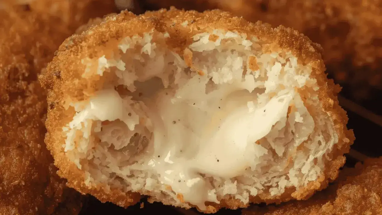 Un délicieux cordon bleu au air fryer, croustillant à l'extérieur et fondant à l'intérieur avec son fromage coulant.