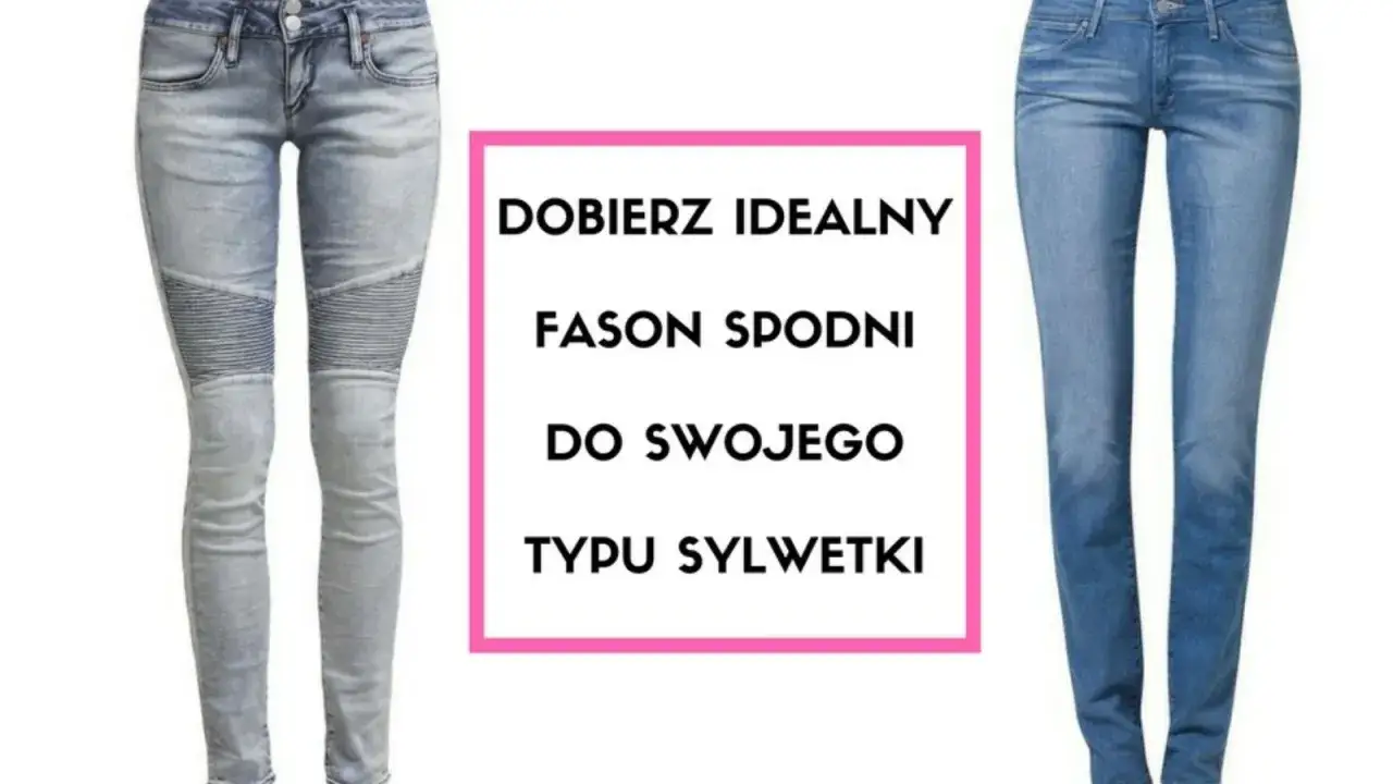 Kobieta i mężczyzna mierzący spodnie przed lustrem