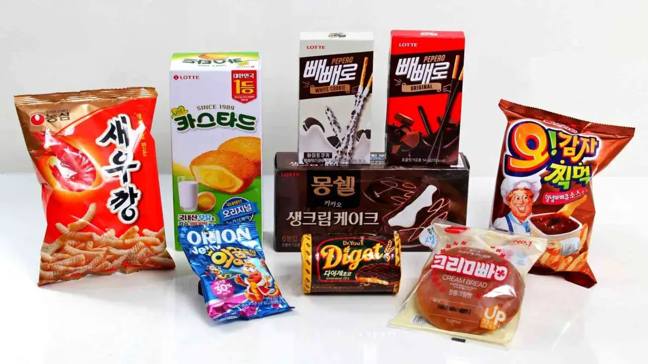 Korean snacks variety store