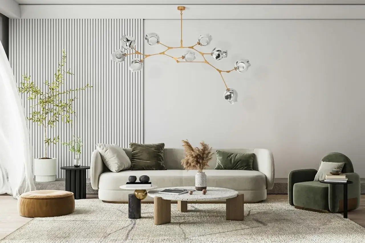 Różne rodzaje lamp do salonu