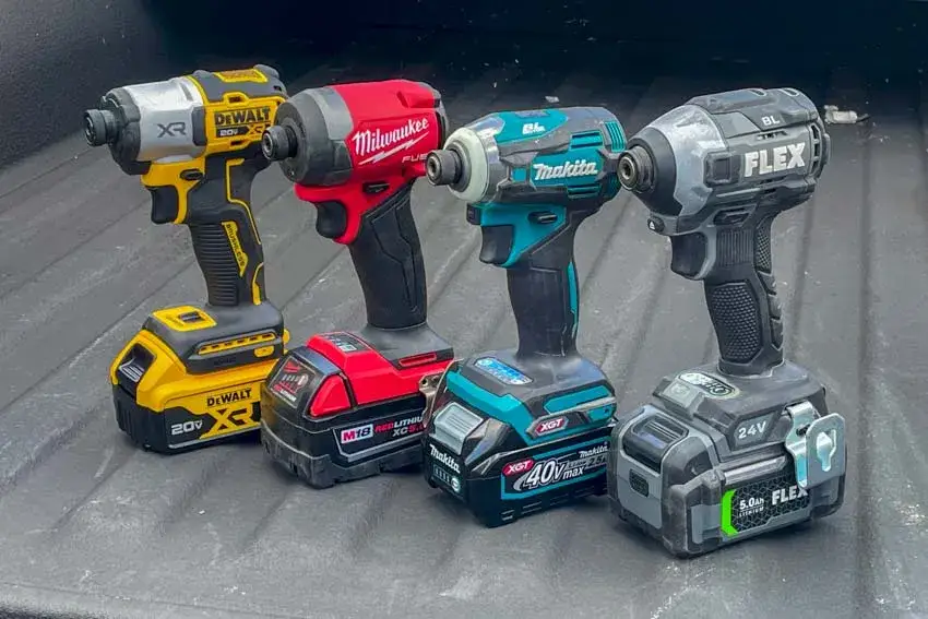 DeWalt XR FlexVolt vs Makita LXT battery system comparison