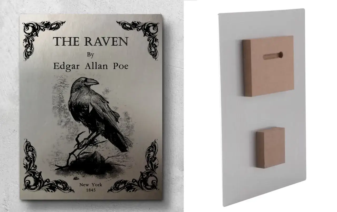 Edgar Allan Poe Kruk ilustracje