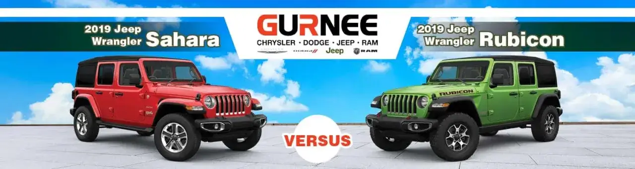 Jeep Wrangler Sahara vs Rubicon