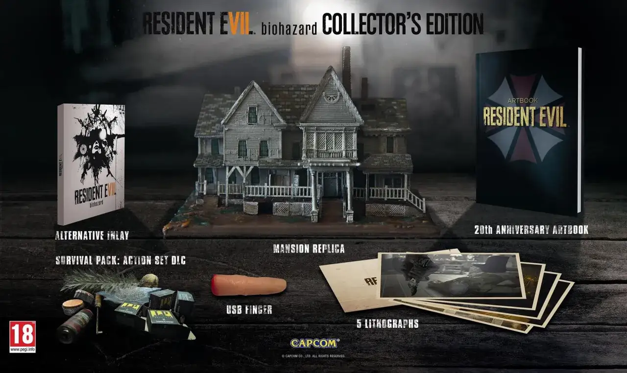 Kolekcjonerska edycja Resident Evil z repliką rezydencji, artbookiem i innymi dodatkami. Może to najdroższa gra na świecie!