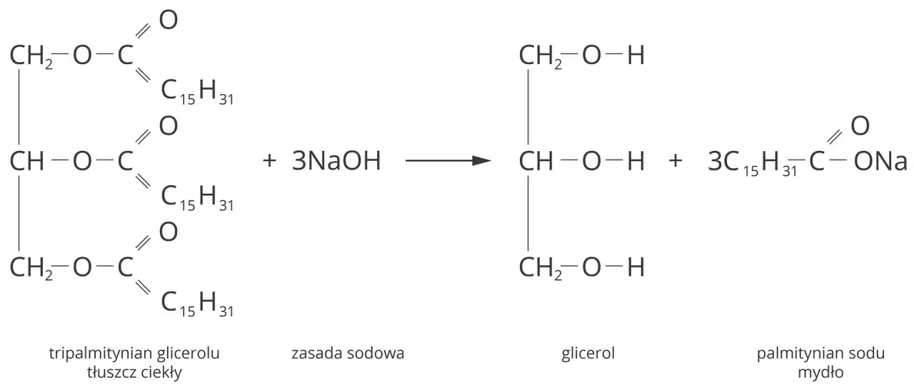 mechanizm autooksydacji tłuszcz&oacute;w schemat
