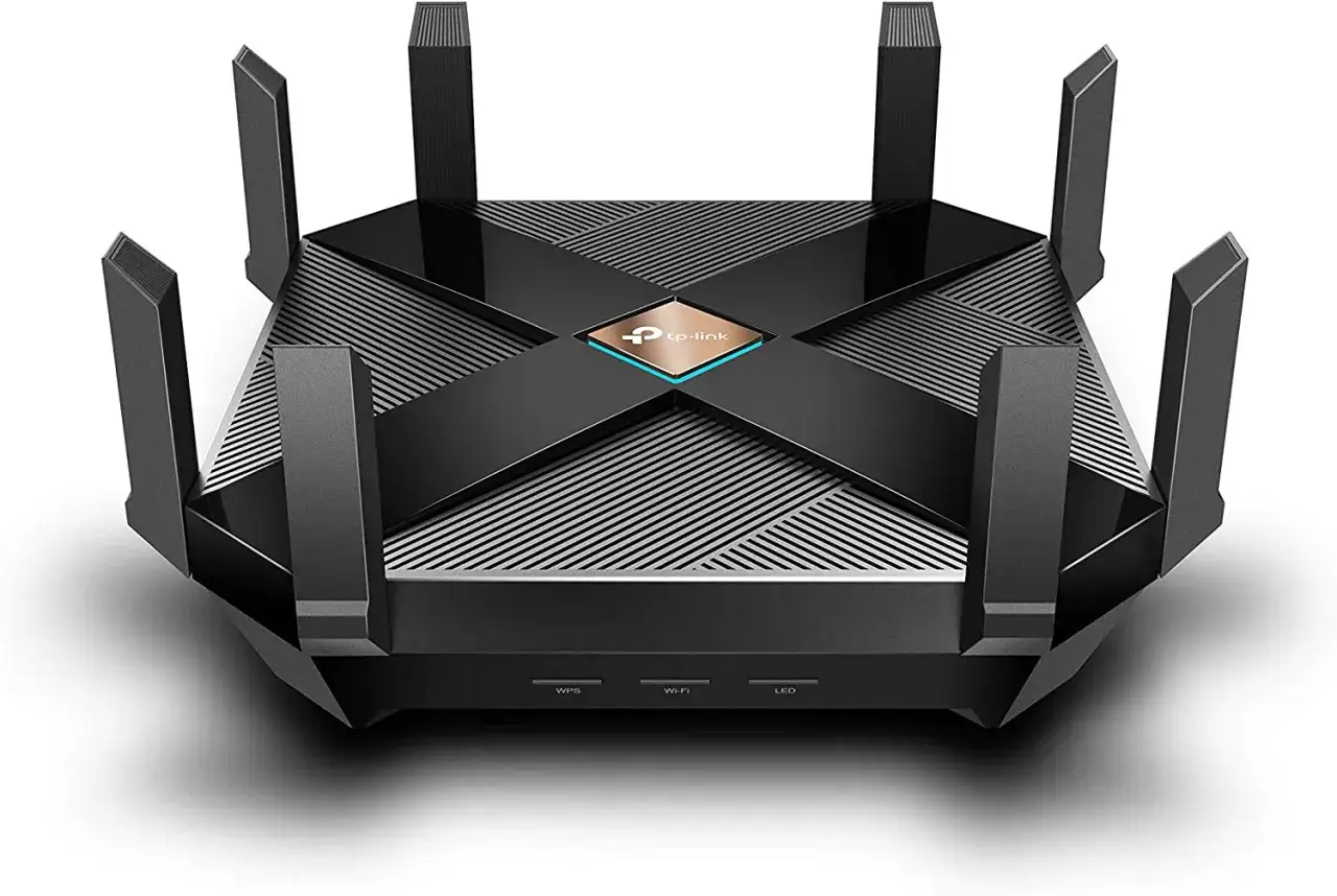 TP-Link Router mit 8 Antennen. F&uuml;r schnelles Internet, selbst bei 16 Mbit ausreichend.