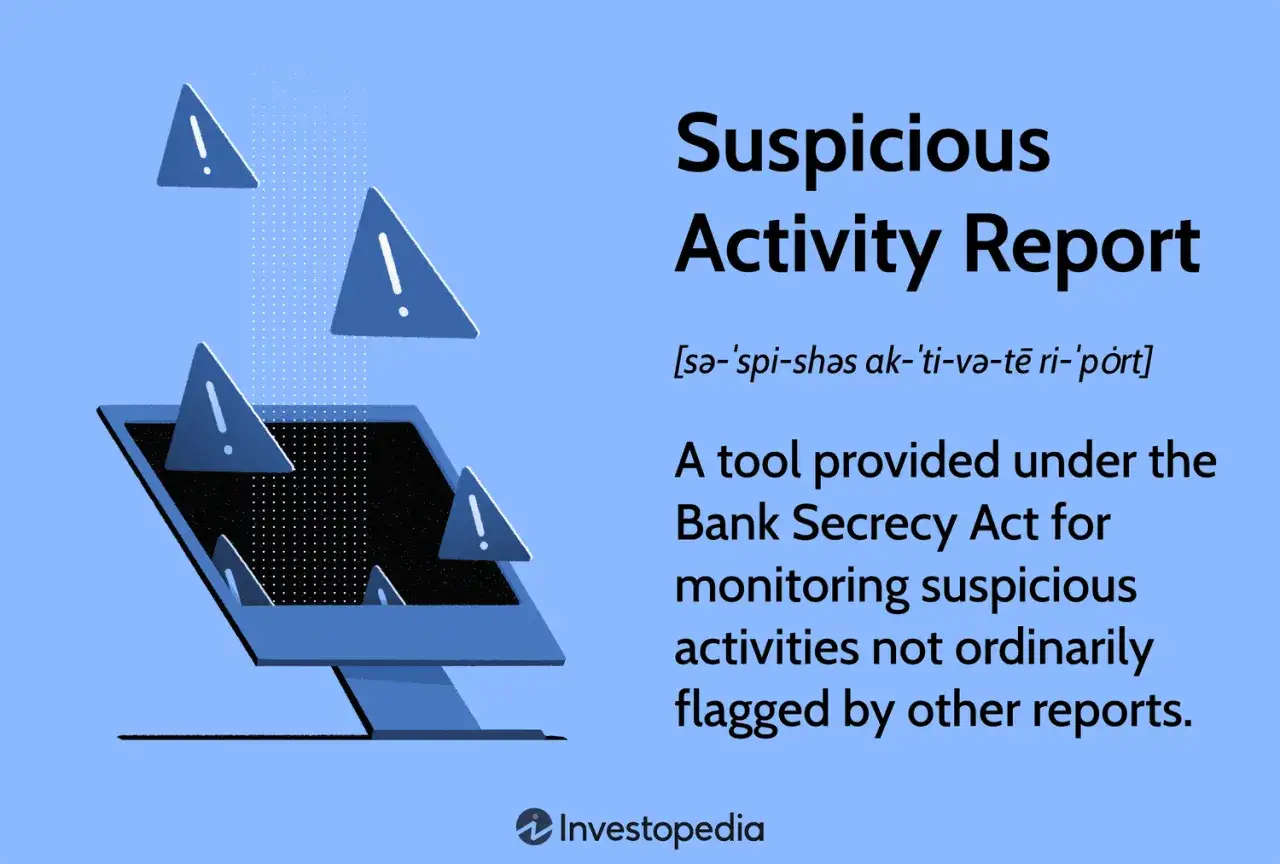 A Suspicious Activity Report (SAR) is a banking tool under the Bank Secrecy Act for monitoring unusual transactions.