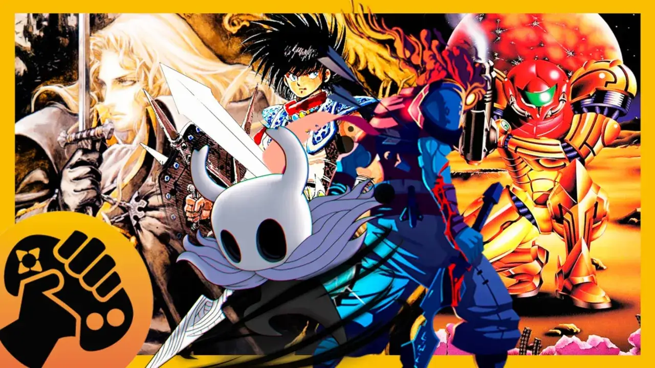 Hollow Knight, Samus Aran y Simon Belmont, &iacute;conos de los mejores metroidvania, listos para la aventura.