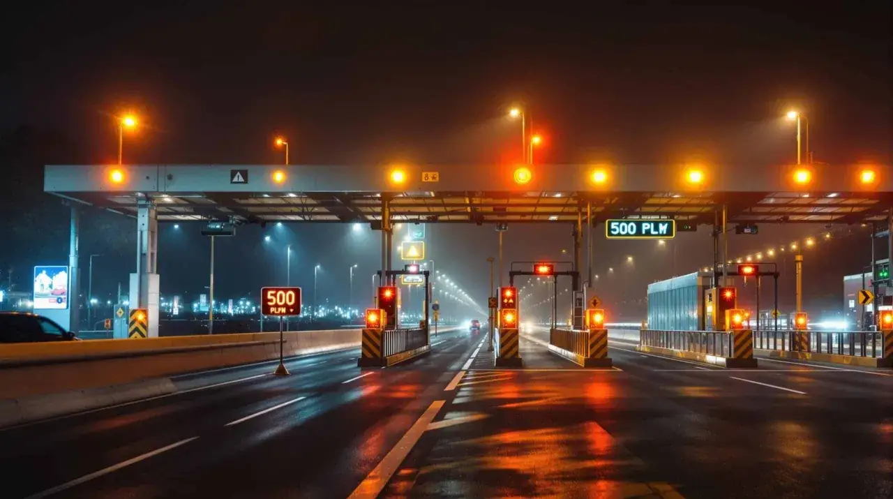 Mandat 500 zł autostrada e-TOLL