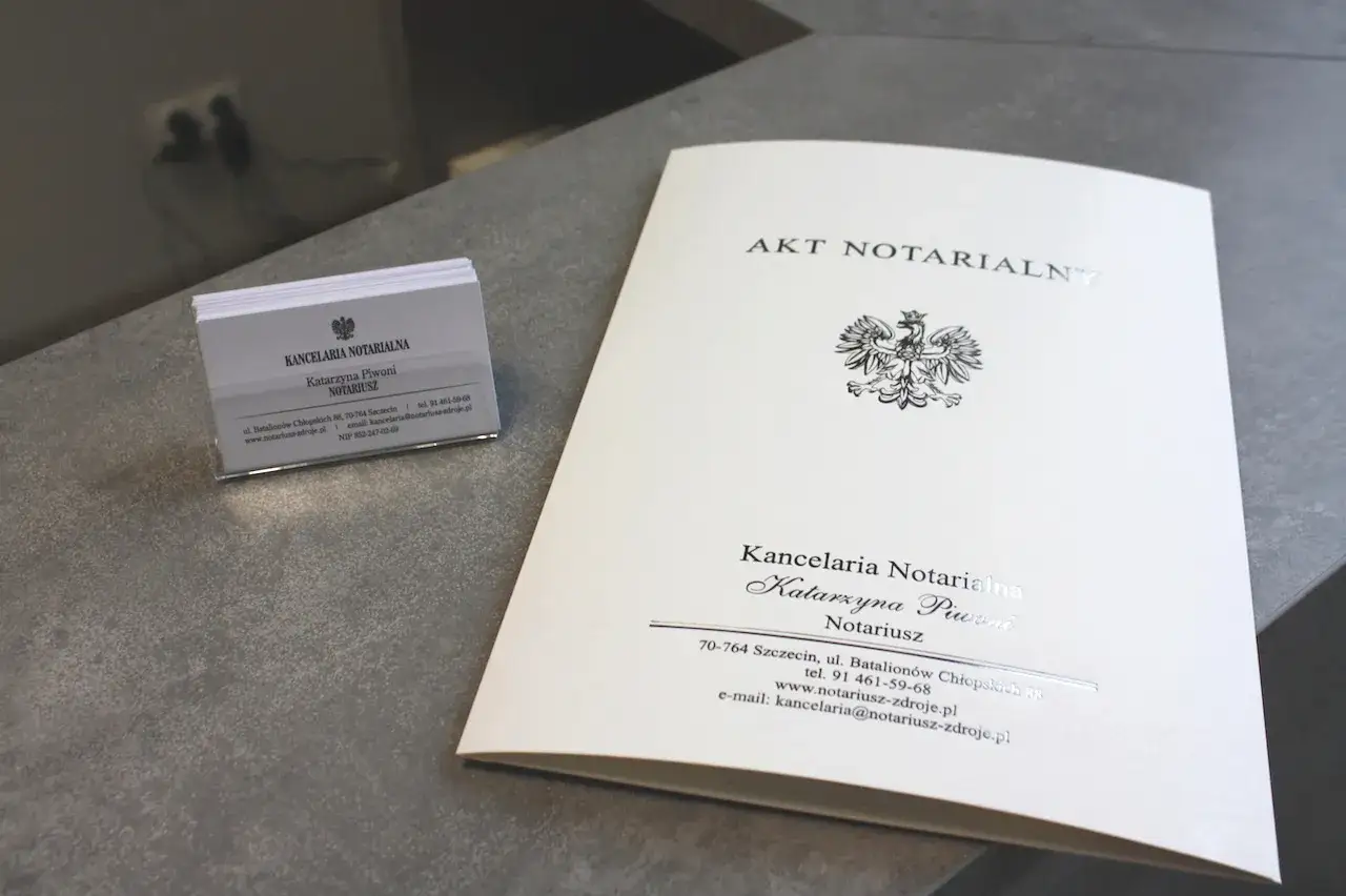 kancelaria notarialna dokumenty prawne