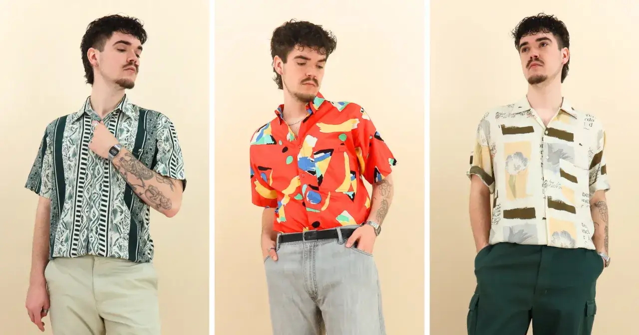 90er Jahre Mode M&auml;nner Styling Inspiration