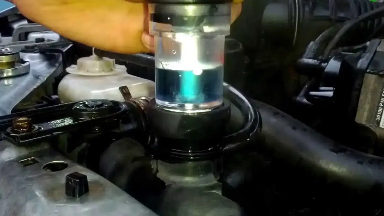 test co2 w płynie chłodniczym