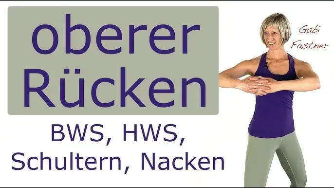 Übungen oberer Rücken Nacken Schultern