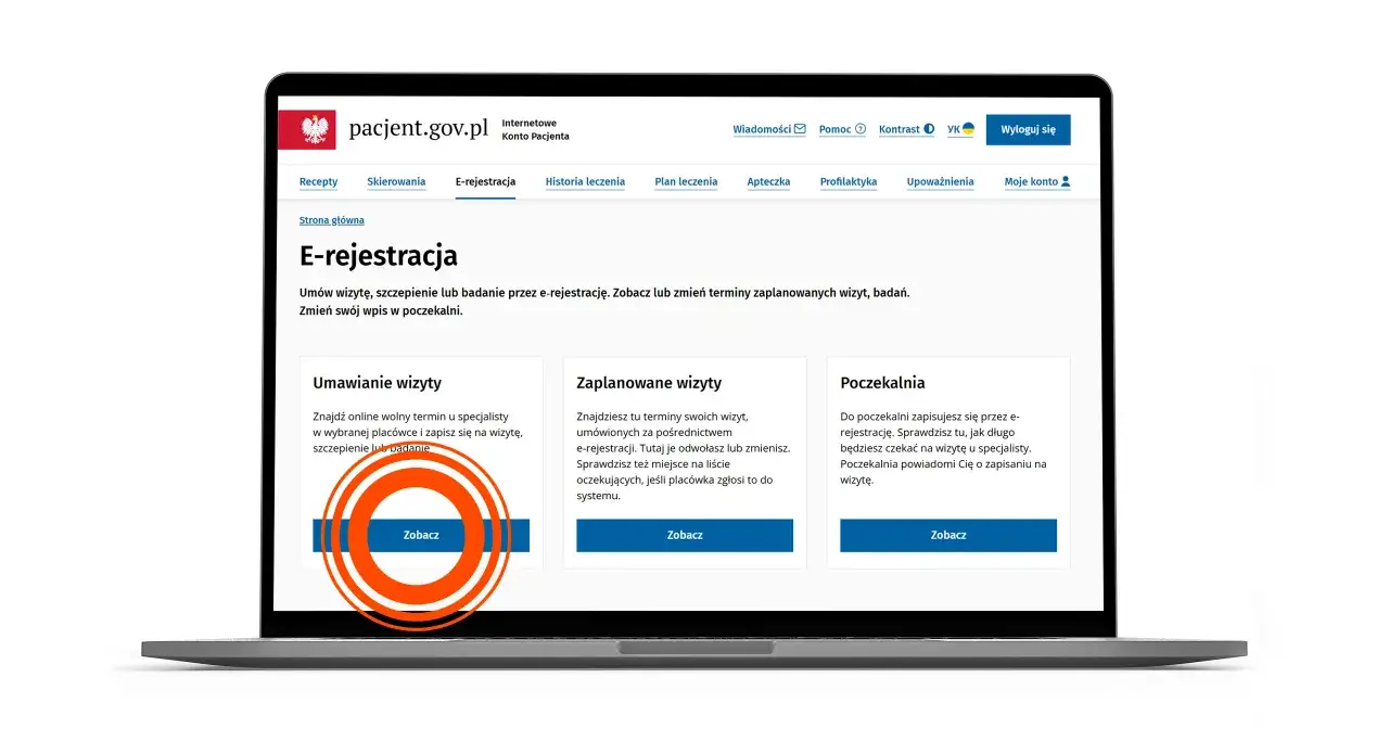 Rejestracja szczepienia IKP