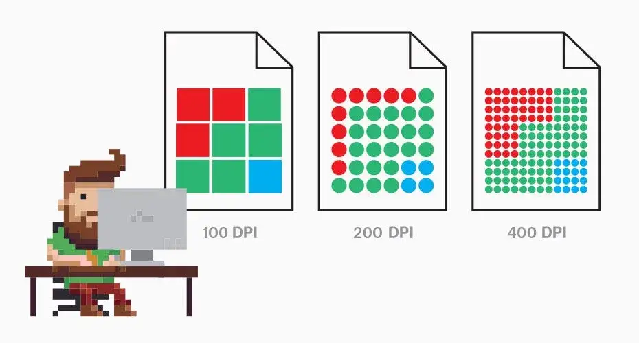 DPI vs PPI comparison