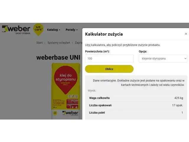Zdjęcie Ile m2 pokryje worek kleju do styropianu? Sprawdź, aby nie przepłacić