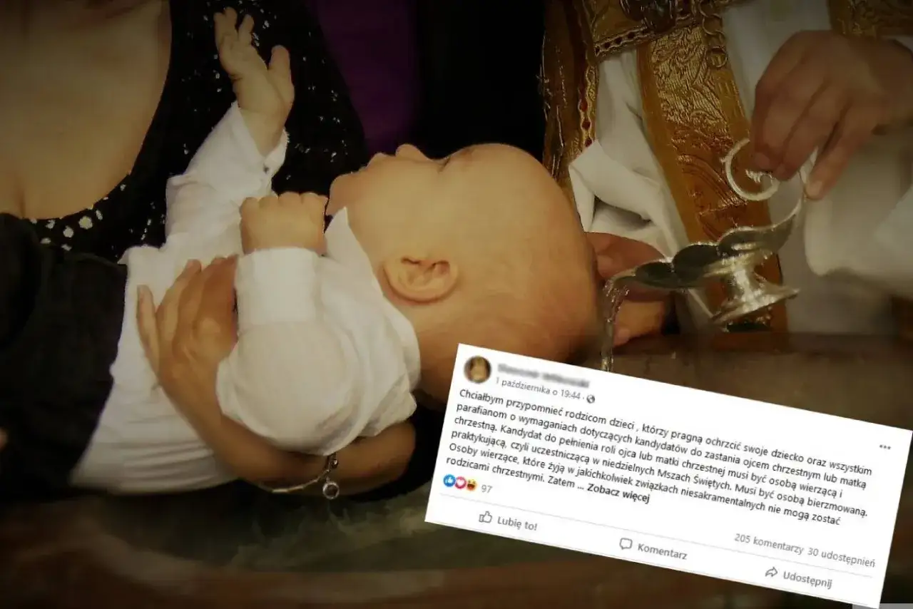 Zdjęcie Czy ksiądz sprawdza chrzestnych? Oto co musisz wiedzieć o wymaganiach