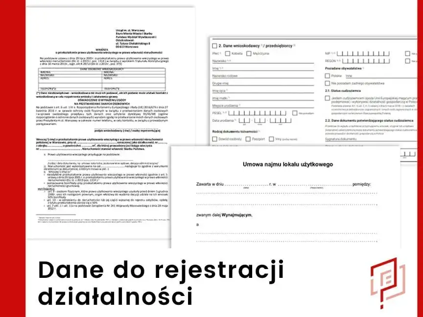 Dokumenty do założenia firmy w Polsce