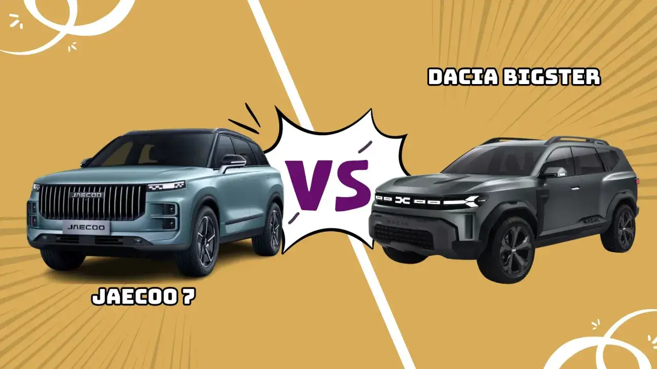 Porównanie Jaecoo 7 i Dacia Bigster. Zastanawiasz się, jakie dacia bigster silniki będą dostępne?