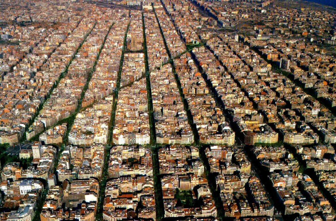 Barcelona Eixample modernistyczna architektura