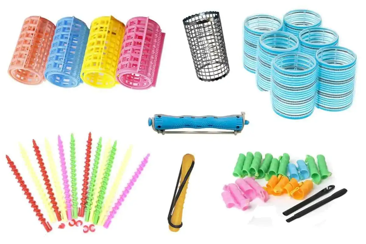 Różnorodne wałki do włosów: piankowe, plastikowe, siatkowe i spiralne. Dowiedz się, jak używać wałków do włosów, by uzyskać wymarzone loki.