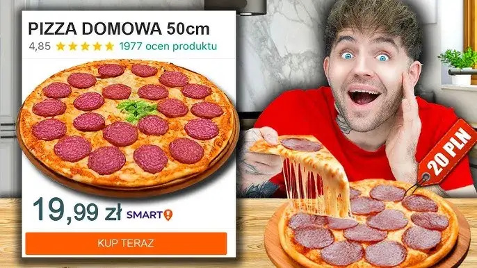 Porównanie pizzy mrożonej i domowej