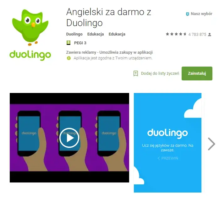 aplikacje do nauki angielskiego na smartfonie