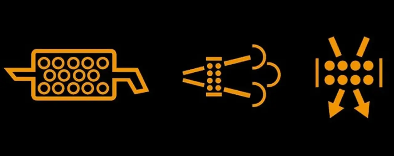 kontrolka DPF check engine diesel