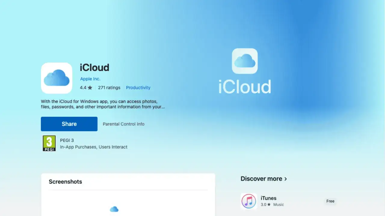 Aplikacja iCloud dla Windows pozwala na dostęp do zdjęć i plików. Użyj jej, by synchronizować dane między urządzeniami.