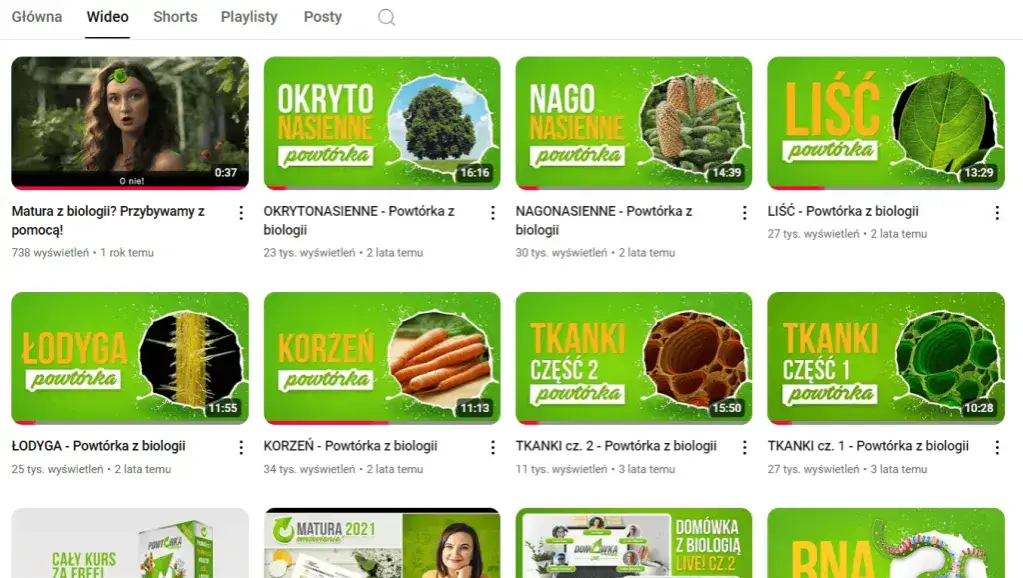 skuteczna nauka biologii, efektywne metody uczenia się