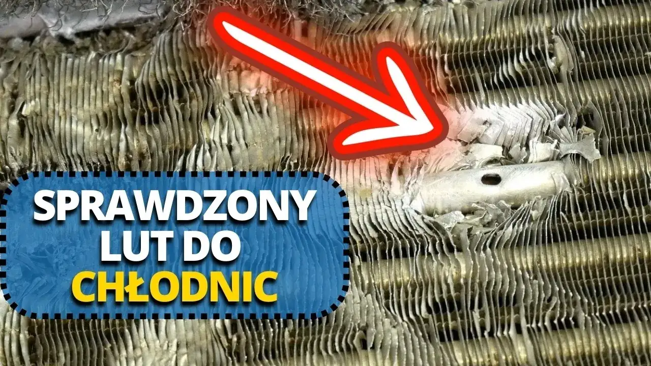 rodzaje lut&oacute;w do chłodnic samochodowych, uszkodzona chłodnica samochodowa