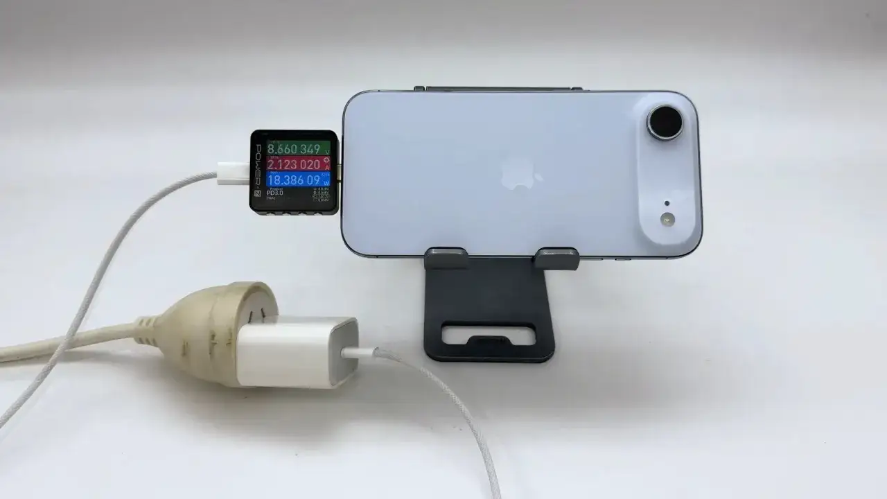 tabela mocy ładowania iPhone'a modele