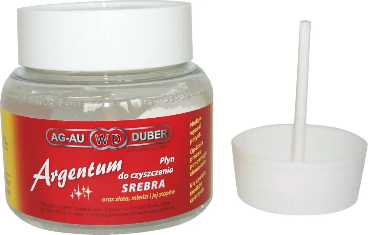 argentum płyn do czyszczenia srebra butelka