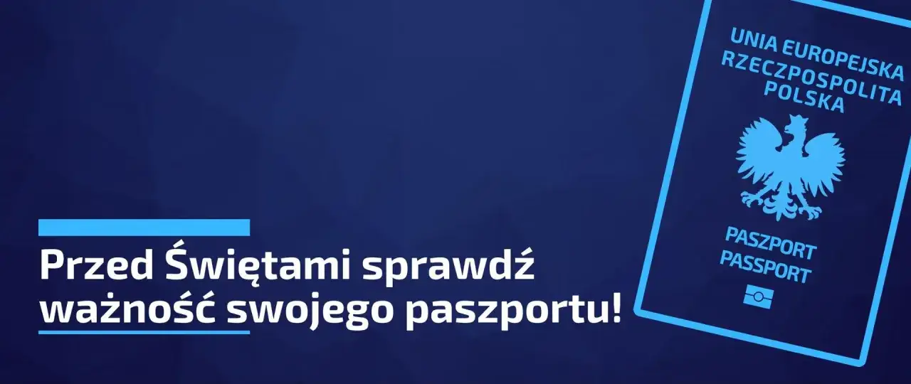 Przed Świętami sprawdź ważność swojego paszportu! Gdzie sprawdzić ważność paszportu? Dokument z orłem i napisem
