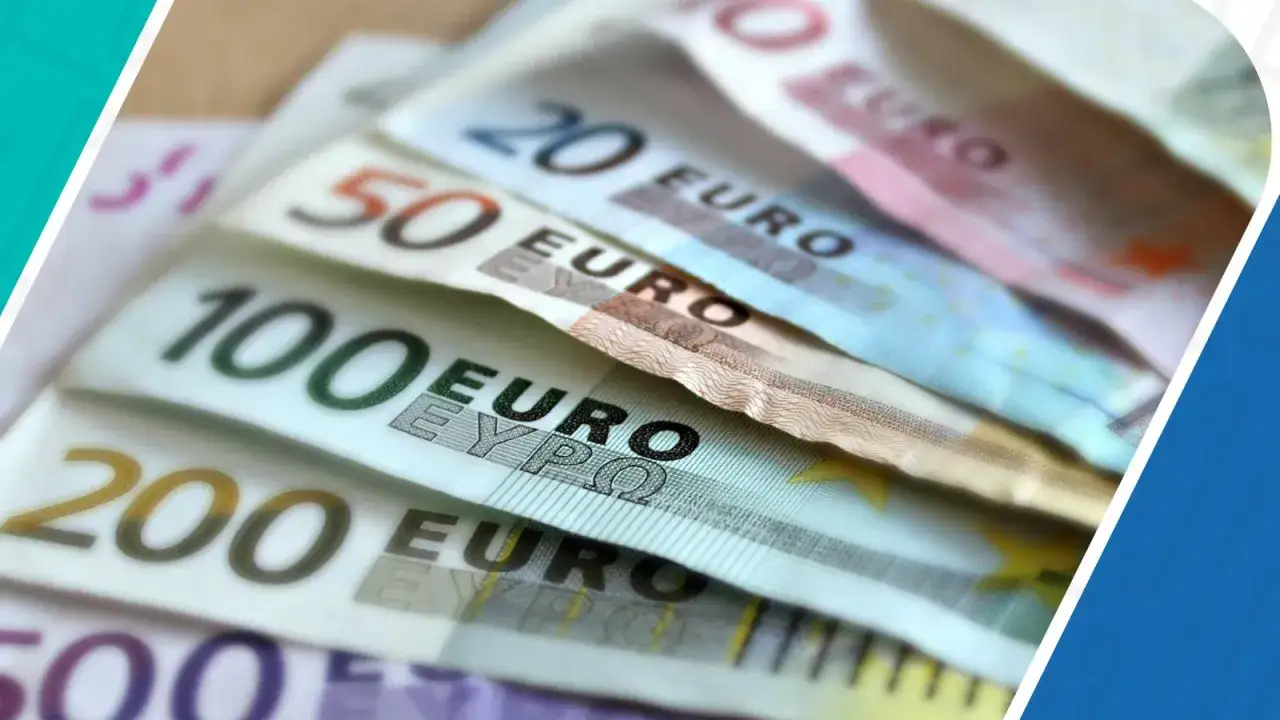 Hiszpania używa euro. Na zdjęciu widać banknoty 20, 50, 100, 200 i 500 euro.