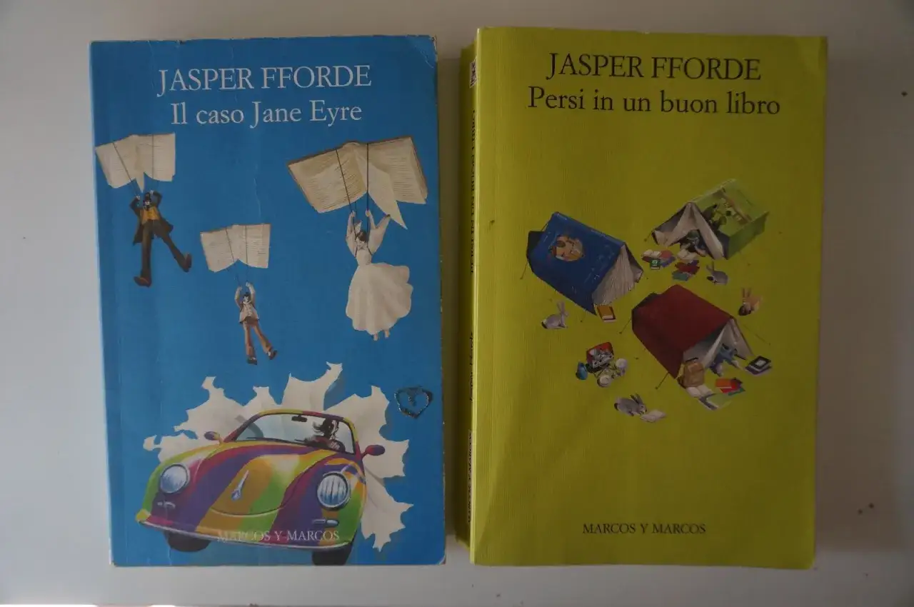 Due libri di Jasper Fforde: