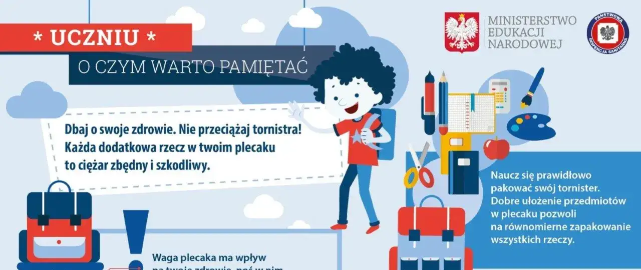jak dopasować tornister do wzrostu dziecka