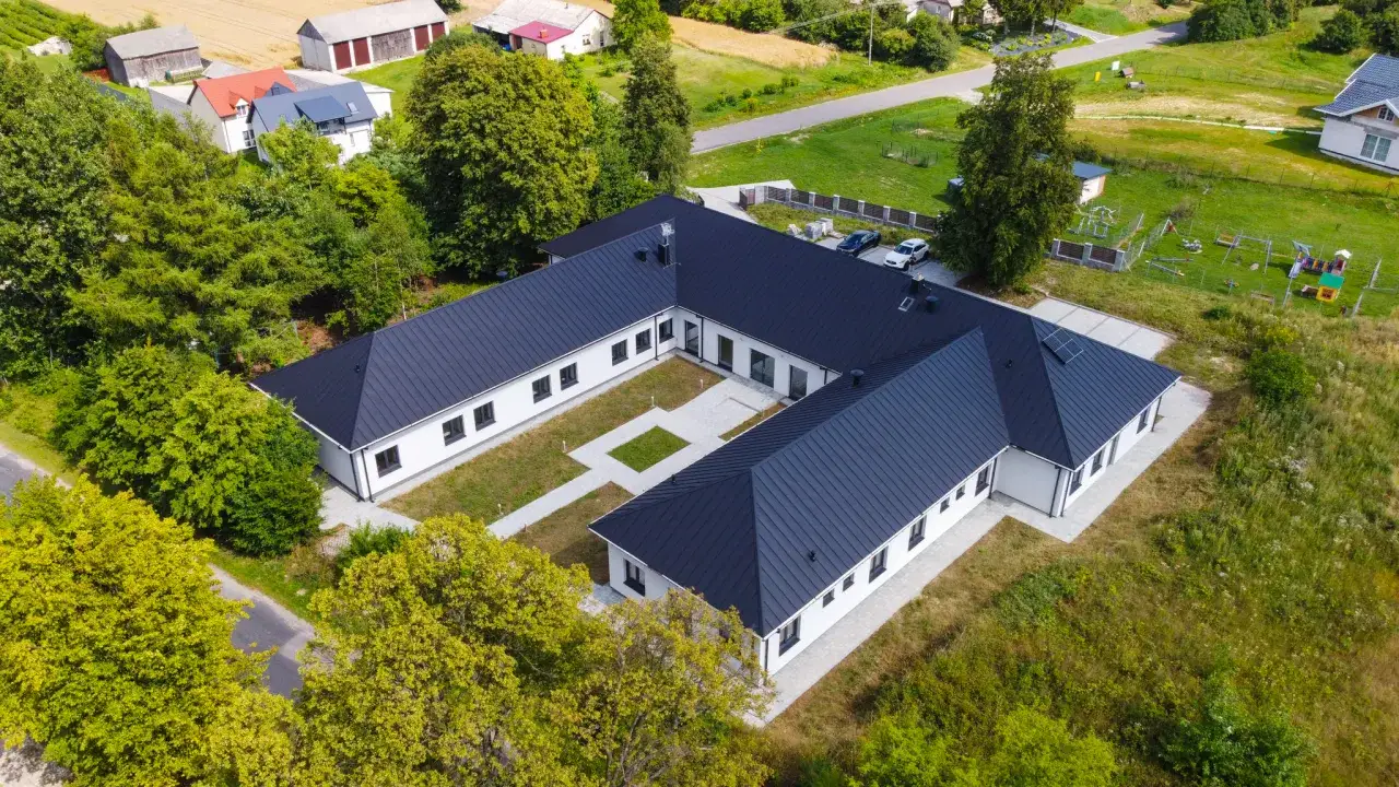 Mapa Lublina i okolic, lokalizacja domu opieki