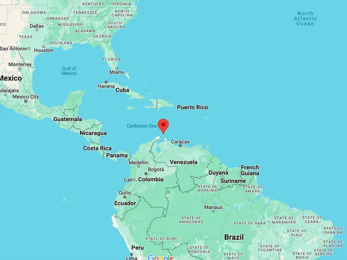 Aruba, gdzie jest? Na mapie Karaibów, na północ od Wenezueli, blisko Kolumbii i Panamy.