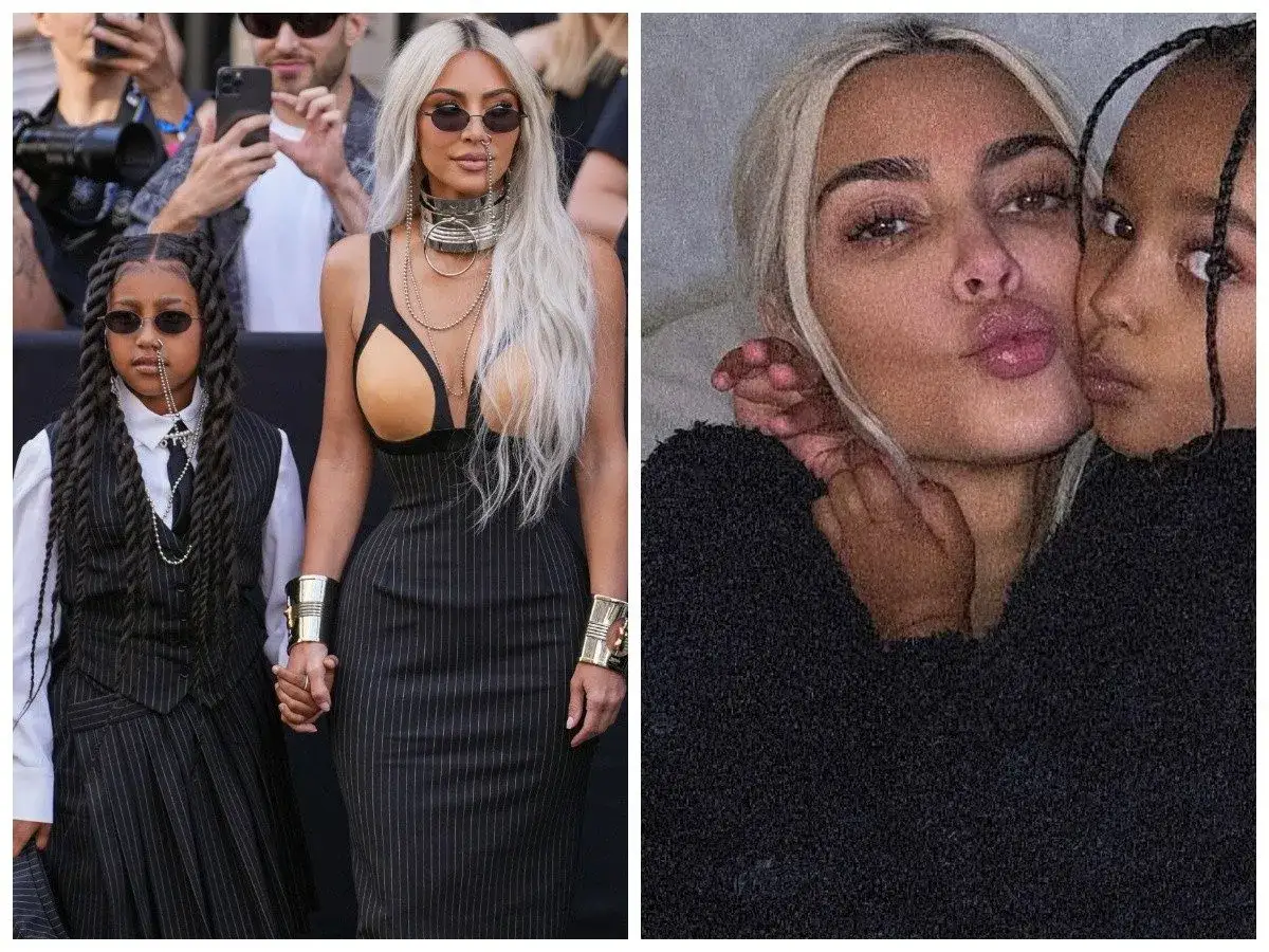 dzieci Kim Kardashian stylizacje luksus