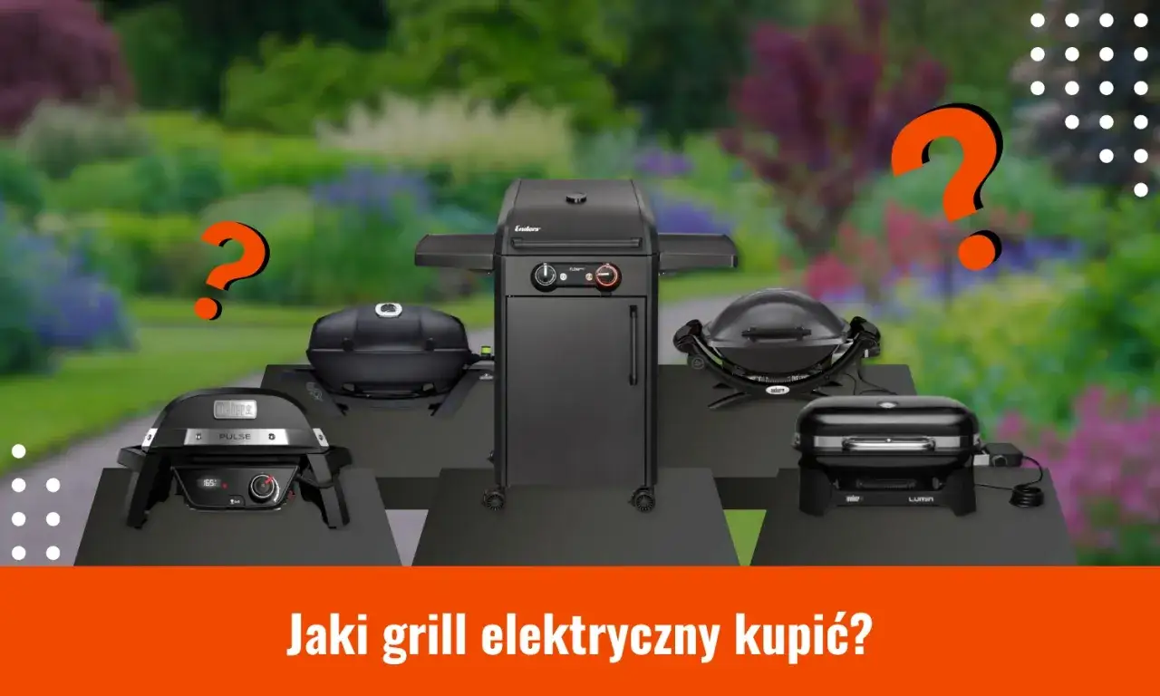 różne typy grilli na baterie, porównanie rozmiarów