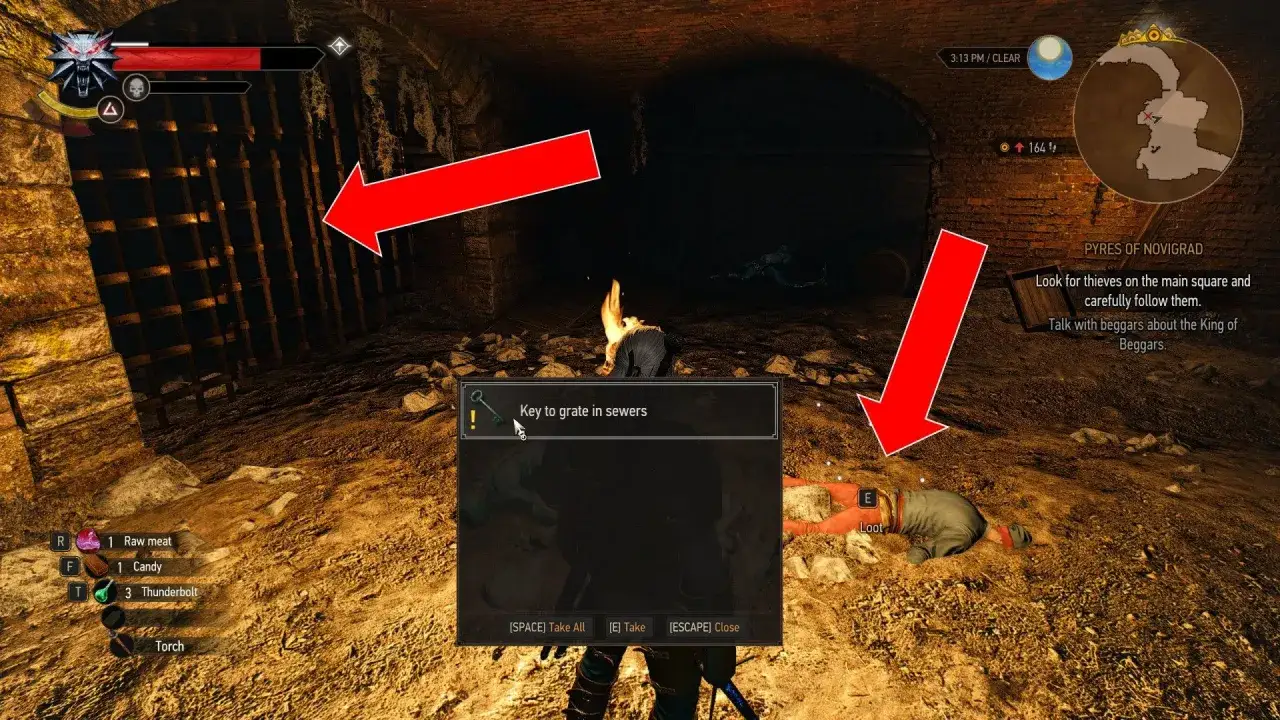 En The Witcher 3, Geralt encuentra la 