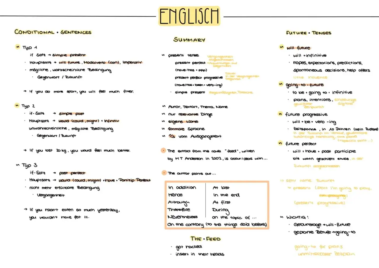 Conditional clauses type 3: Wenn du gestern nicht so viel gegessen h&auml;ttest, h&auml;ttest du dich nicht schlecht gef&uuml;hlt.