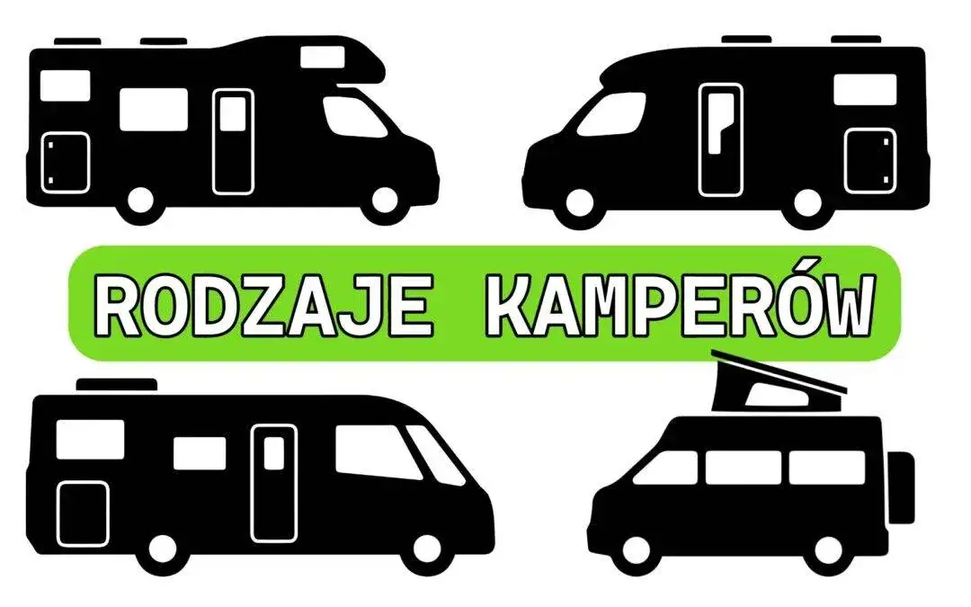 różne typy kamperów alkowa półintegra kampervan