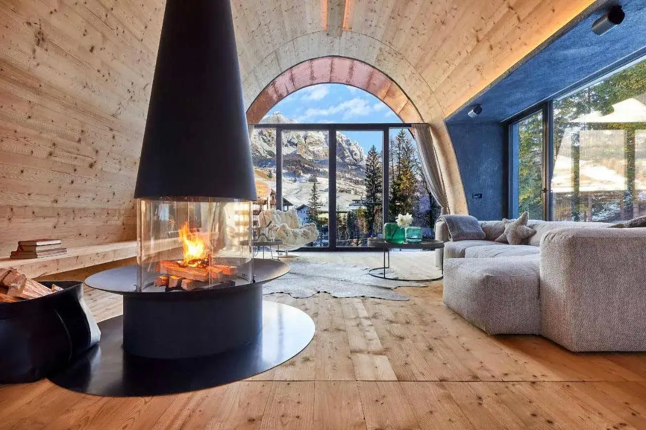 Chalet di lusso in montagna Trentino con vista panoramica
