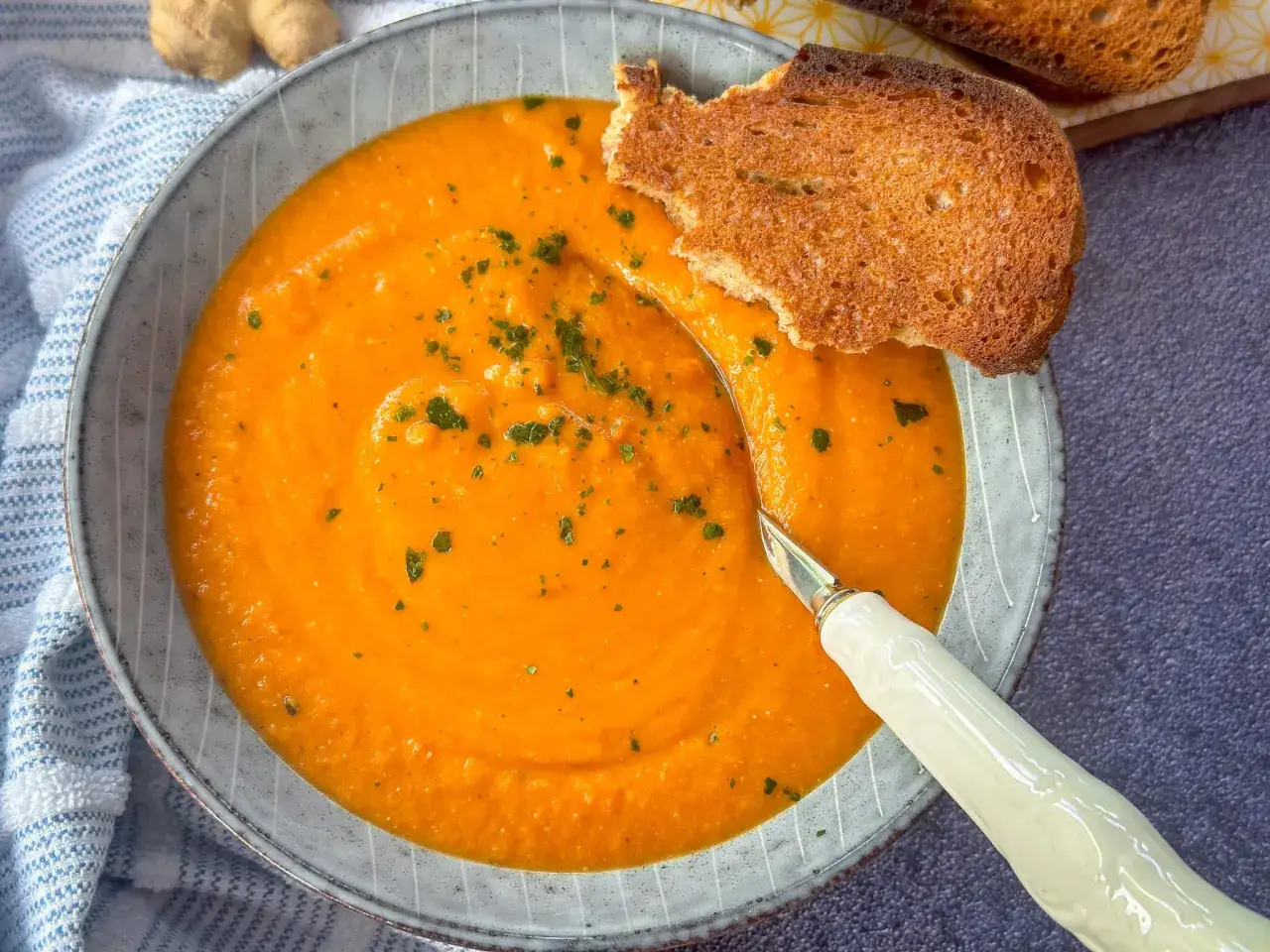 Rote Linsensuppe t&uuml;rkisch Kokosmilch Vergleich