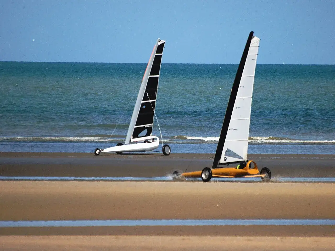 Char à voile La Panne