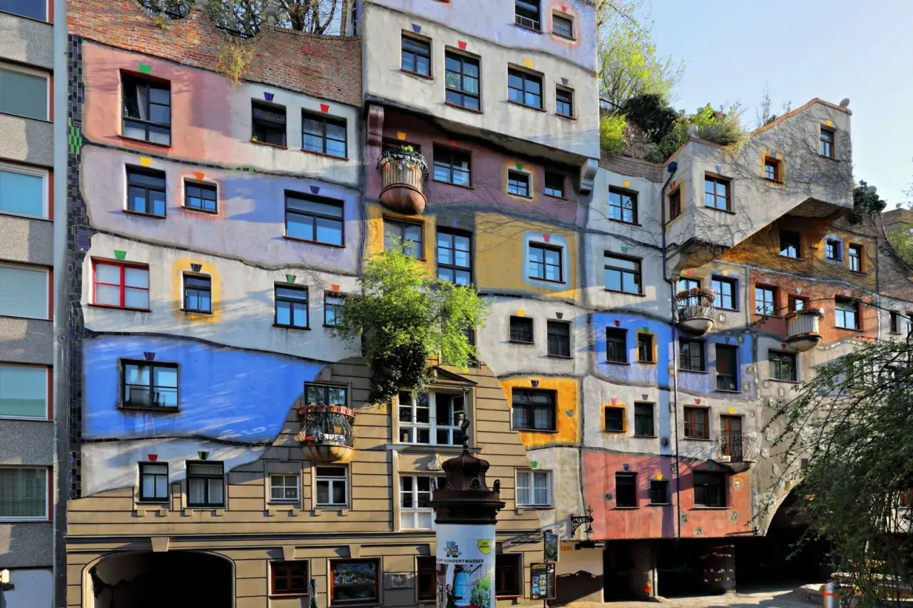 Hundertwasserhaus Wiedeń