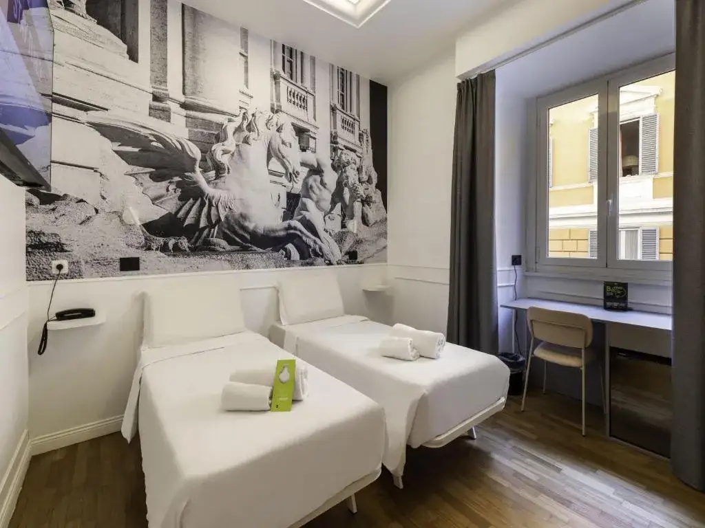 Wnętrze typowego B&B w Rzymie